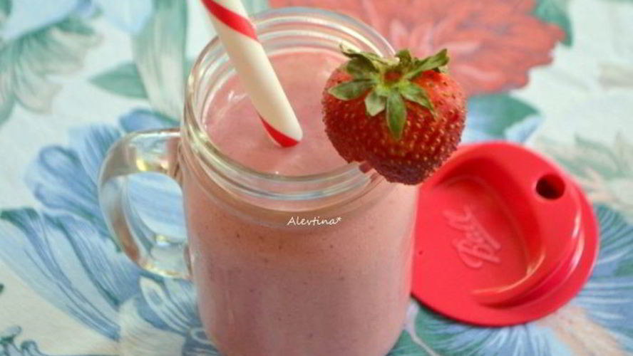 Рецепт розового смузи