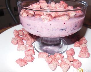 Смородиновый смузи с отрубями