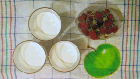 смузи-десерт завтрак за минутку