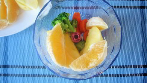 смузи из брокколи и апельсина