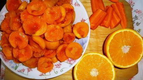 смузи оранжевое лето