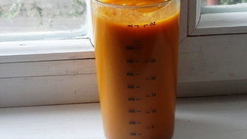 смузи оранжевое лето