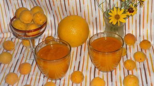 смузи оранжевое лето