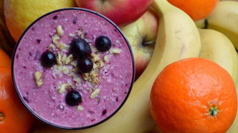 смузи овсяно-фруктовое