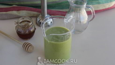смузи с авокадо и бананом