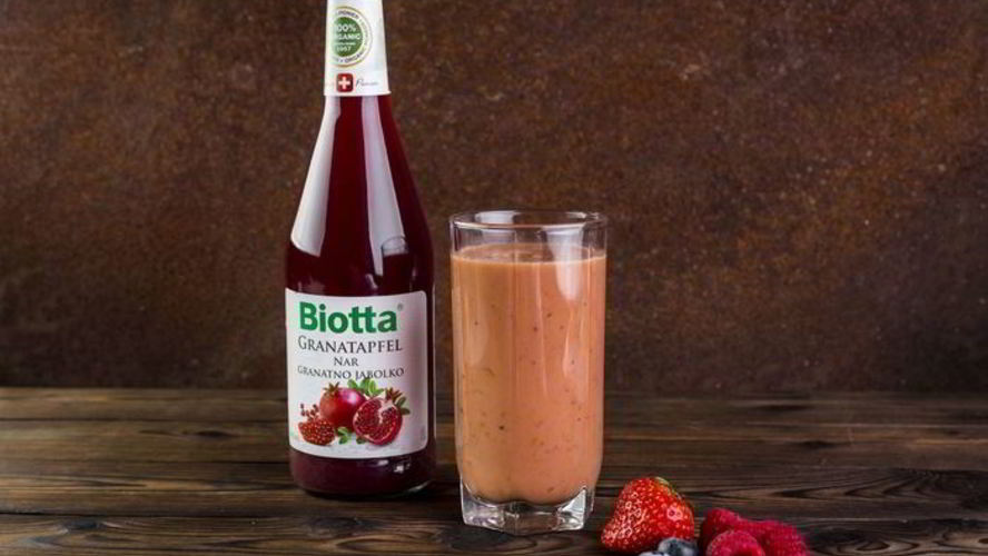 Рецепт смузей с гранатовым нектаром