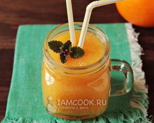 Смузи с грушей и апельсином