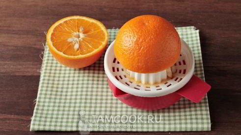 смузи с грушей и апельсином