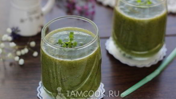 Рецепт Смузей с грушей и шпинатом