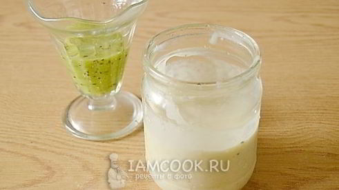 смузи с киви и бананом