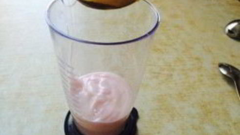 смузи с клюквой