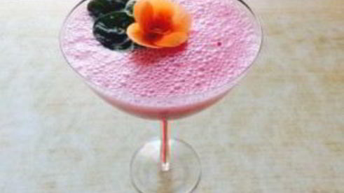 смузи с клюквой