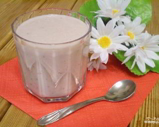 Смузи с овсяными хлопьями