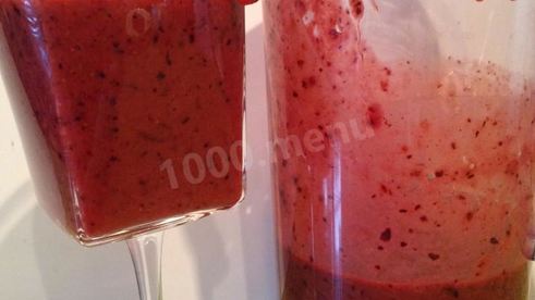 смузи с жимолостью