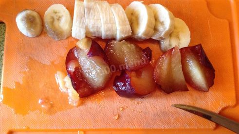 смузи со сливами и бананом сладкая парочка