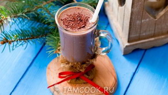 Рецепт Вегетарианского смузи горячий шоколад