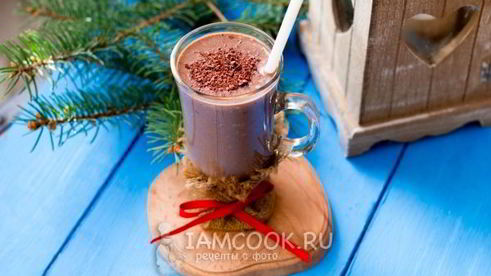 вегетарианский смузи горячий шоколад