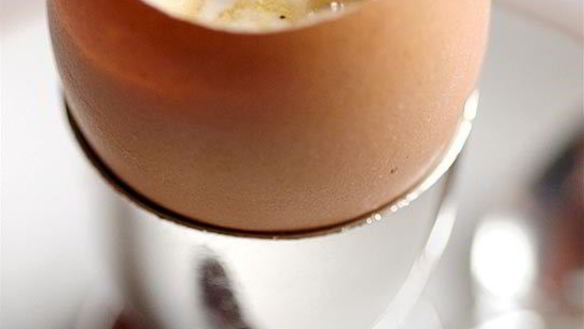 Рецепт Яйца с кленовым сиропом и хересным уксусом