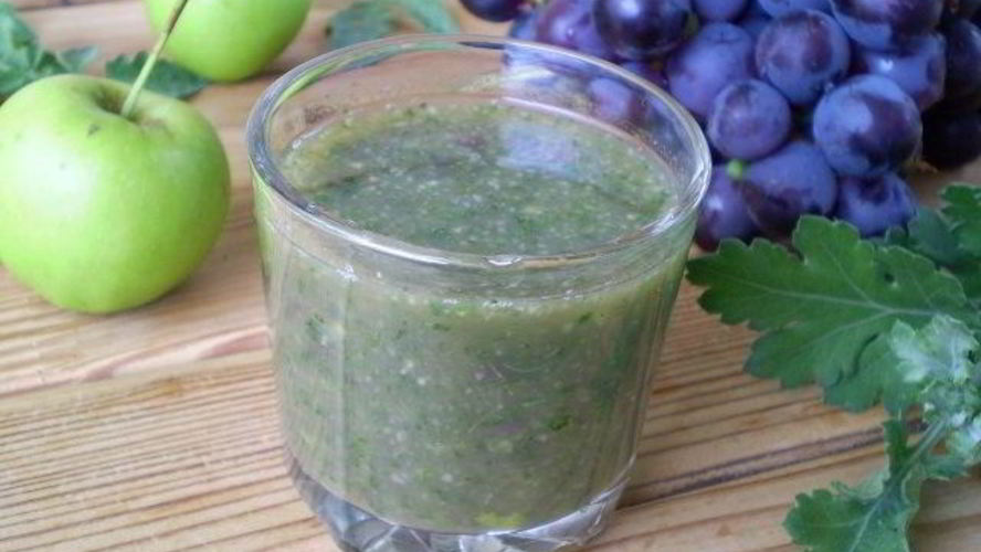 Рецепт зеленого коктейля для похудения