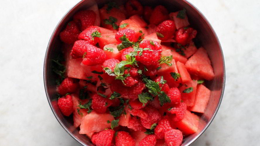 Рецепт арбузного салата