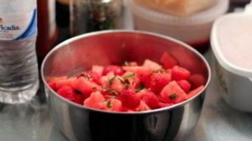 арбузный салат