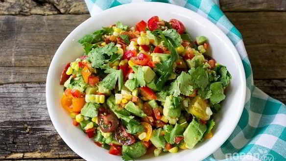 Рецепт Быстрого овощной салат