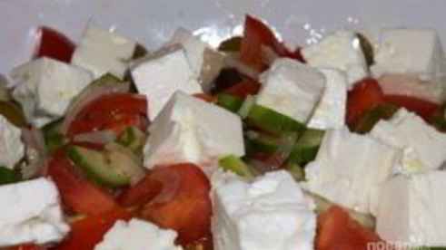 греческий салат с брынзой