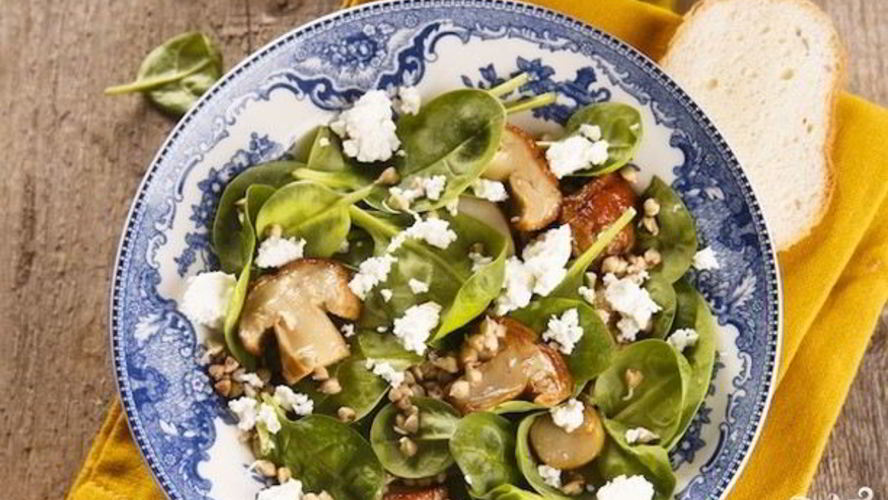 Рецепт салата с пророщенной гречкой