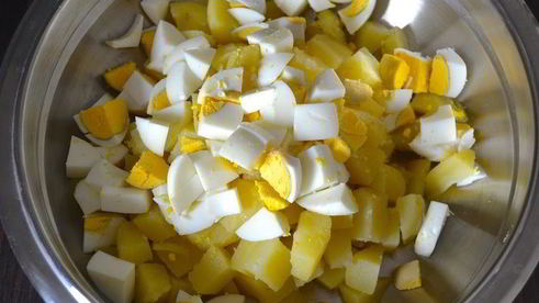 американский картофельный салат