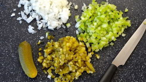 американский картофельный салат