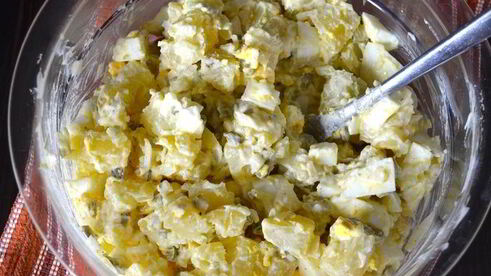 американский картофельный салат