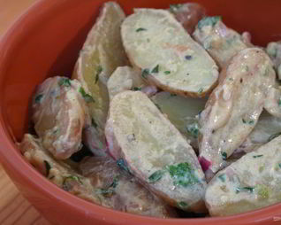 Французский картофельный салат