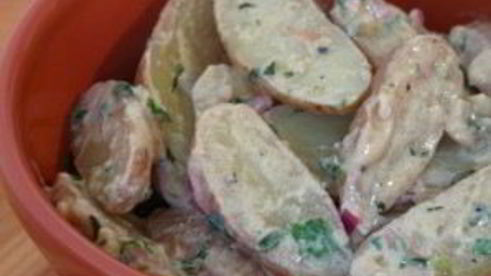 французский картофельный салат