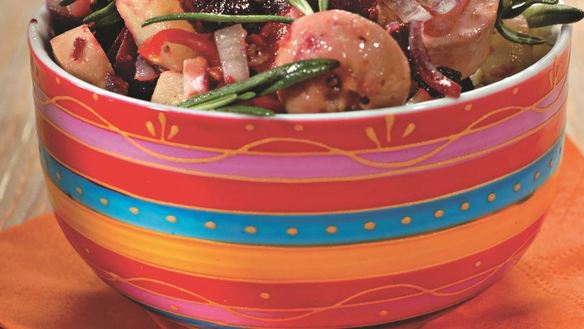 Рецепт Картофельного салата с сардельками