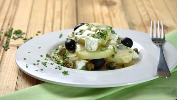 Рецепт Картофельного салата с сыром фета