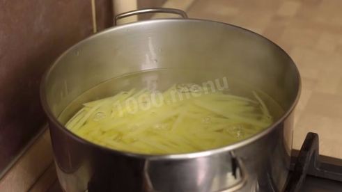 корейский картофельный салат камди ча