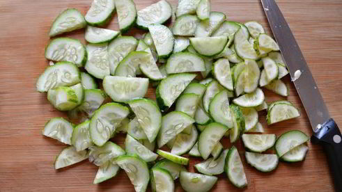 салат из картофеля и черемши