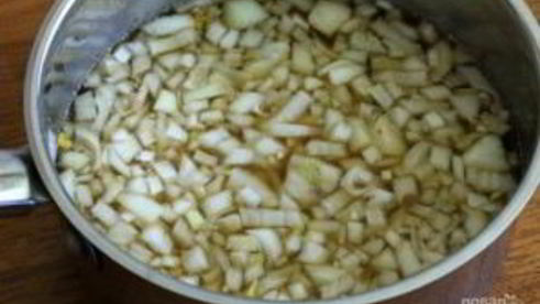 салат из картофеля и лука