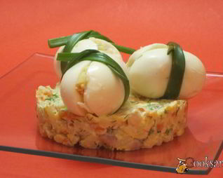 Салат картофельный с сельдью