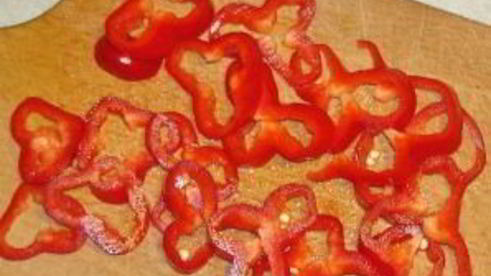 салат с картофелем фри