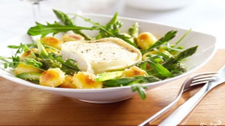 Рецепт салата с картофелем и сыром