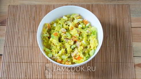 японский картофельный салат