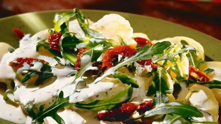 Рецепт зеленого картофельного салата