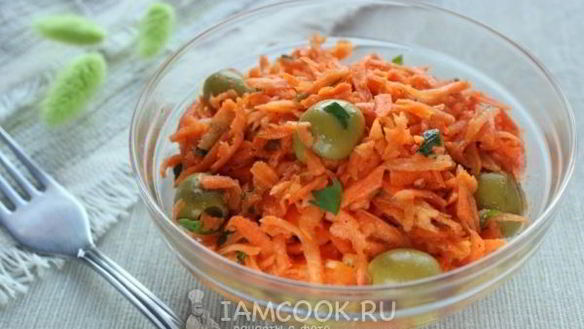 Рецепт Морковного марокканского салата