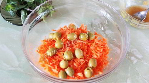 морковный марокканский салат