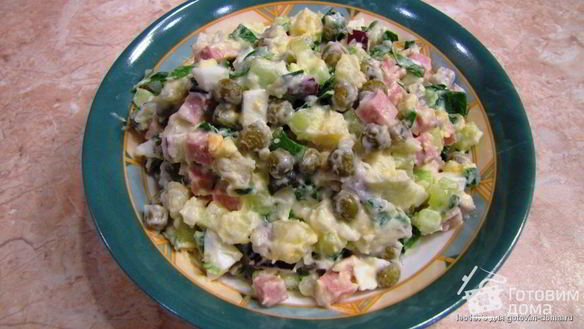 Рецепт Оливье классический