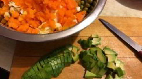 оливье по-мексикански