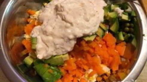 оливье по-мексикански