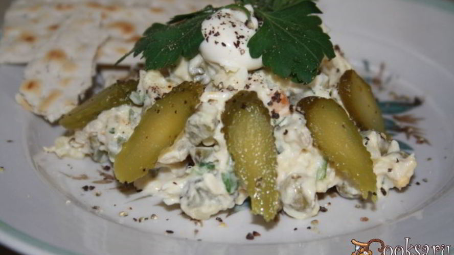 Рецепт оливье с куриной грудкой