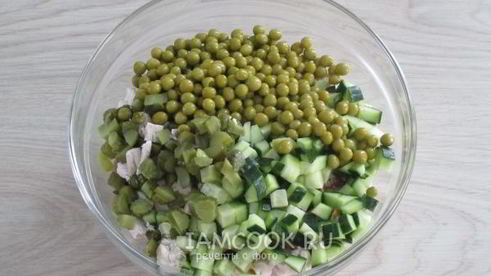 профитроли с оливье